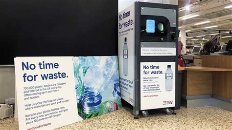 Tesco trials in-store plastic bottle recycling machines in UK stores