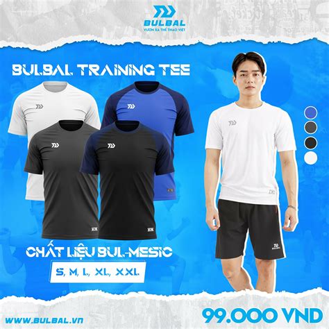 ÁO THUN THỂ THAO BULBAL TRAINING - Bulbal Việt Nam