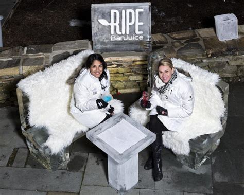 It takes 15,000 pounds of ice to make one ultra-cool ice bar | PenBay Pilot