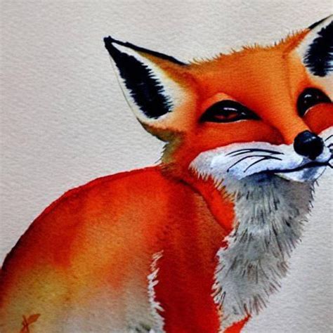 Fox - Watercolor by StandisArt on DeviantArt