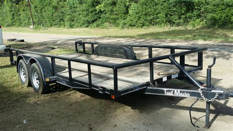 Trailer Rental - 16ft Double Axle Bumper Pull Trailer