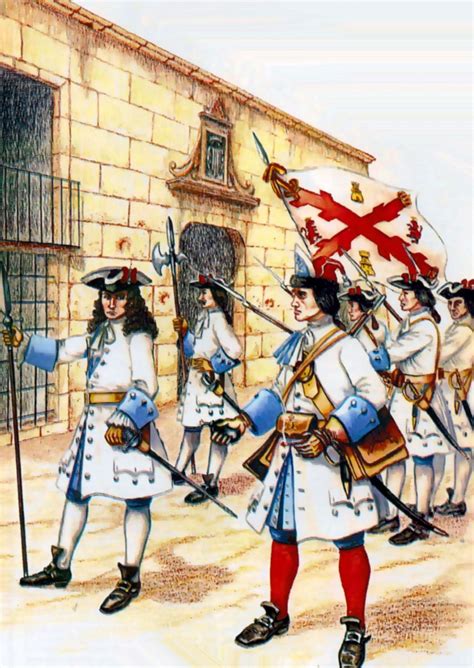 Spanish Bourbon Infantry at Almansa, War of the Spanish Succession | Historia de españa, Imperio ...