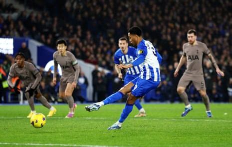 Brighton 4-2 Tottenham: Premier League – as it happened | Premier League | The Guardian