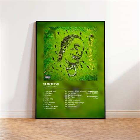 So Much Fun Cover Album Poster - Etsy