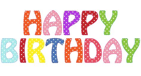 Happy Birthday Text Clipart Free Stock Photo - Public Domain Pictures