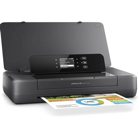 HP OfficeJet 200 Mobile Inkjet Printer CZ993A#B1H B&H Photo Video