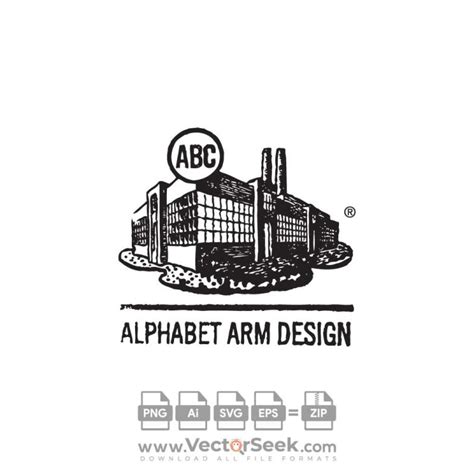 Alphabet Arm Design Logo Vector - (.Ai .PNG .SVG .EPS Free Download)