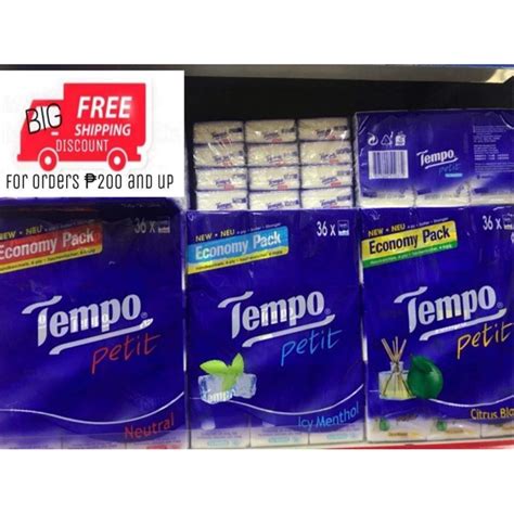 Tempo Tissue 36 packs from Hongkong! | Shopee Philippines