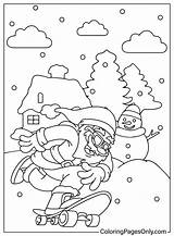 Santa Claus Coloring Sheet  Free Printable Pages sketch template
