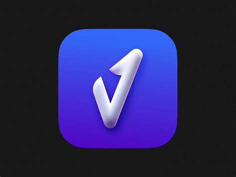Vertice Brand — Big Sur App Icon by Leon Brown on Dribbble