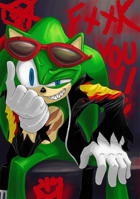 Scourge the Hedgehog by mannaloco on DeviantArt Sonic The Hedgehog, Hedgehog Art, Shadow The ...