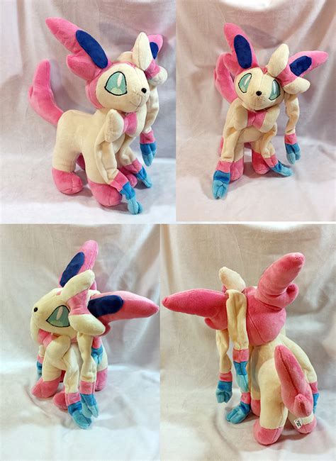 Pokemon - Sylveon custom plush on ebay by Kitamon on DeviantArt