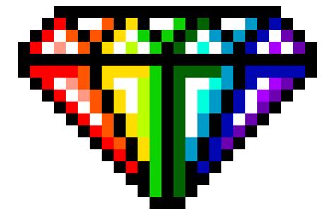 Rainbow Diamond | Pixel Art Maker