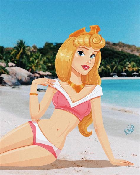 Disney Princess in swimsuits with real backgrounds - YouLoveIt.com