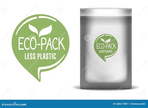 Eco Pack Logo for Packaging Stock Vector - Illustration of branding ...