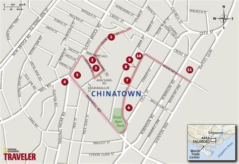 Singapore Map Chinatown - Share Map