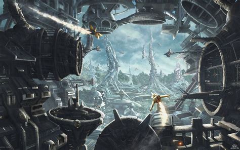 Sci-Fi Art Wallpapers - Top Free Sci-Fi Art Backgrounds - WallpaperAccess