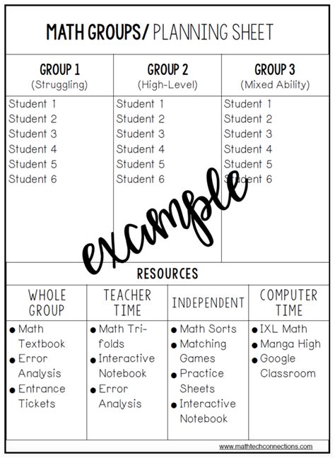 Time to Decide: Three or Four Math Groups