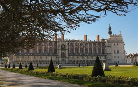 Saint-Germain-en-Laye Castle Located Around 13 Miles West of Paris. it ...