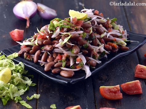 rajma salad recipe | kidney bean salad | healthy rajma salad