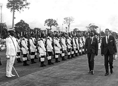 Santa Isabel (current Malabo), 11 October 1968. A day before of the ...