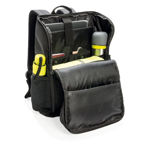 AWARE™ easy access 15.6" laptop backpack, black - Swiss Peak