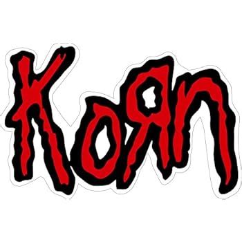 Amazon.com: Korn - Red, Black & White Classic Logo - Sticker/Decal: Automotive