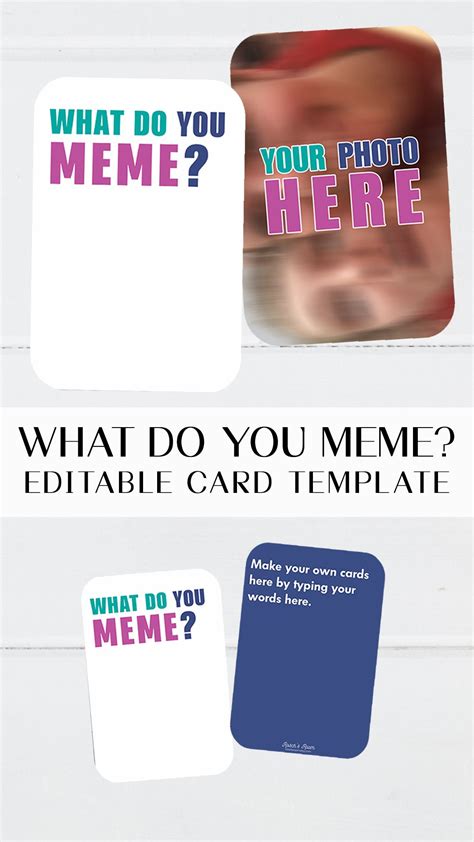 Custom What Do You Meme Cards - Meme Walls