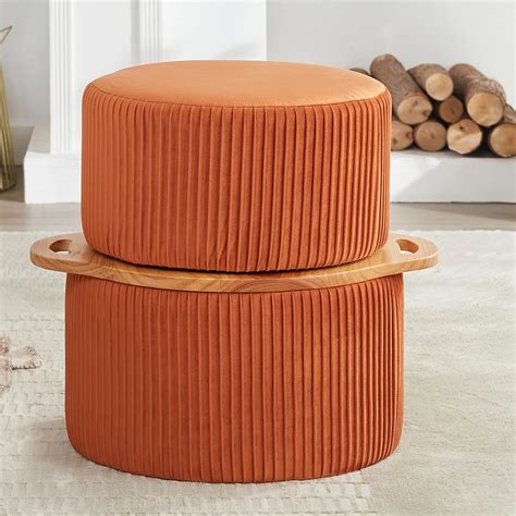 donnie modern round footstool ottoman for sale | Phoenix, AZ | Nellis ...