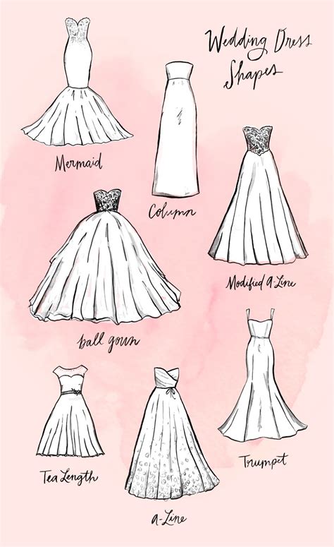 Everything You Ever Wanted to Know About Wedding Dress Silhouettes ...