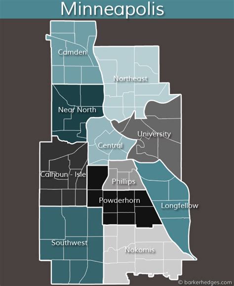 Minneapolis Location In Usa Map - Map