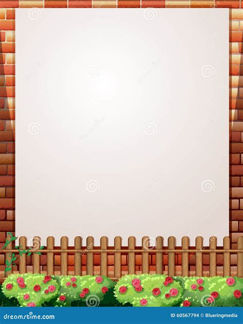 Border Fence Design Clipart