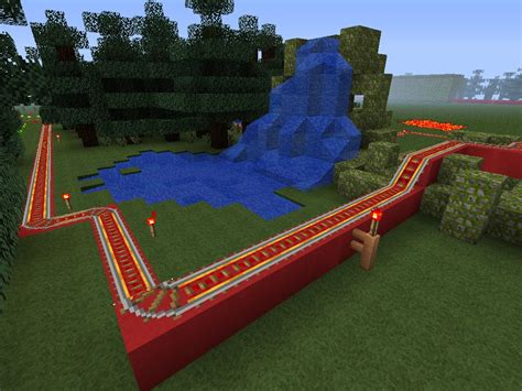 ROLLER COASTER Minecraft Map