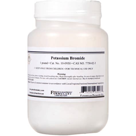 Photographers' Formulary Potassium Bromide (1 lb) 10-0930 1LB