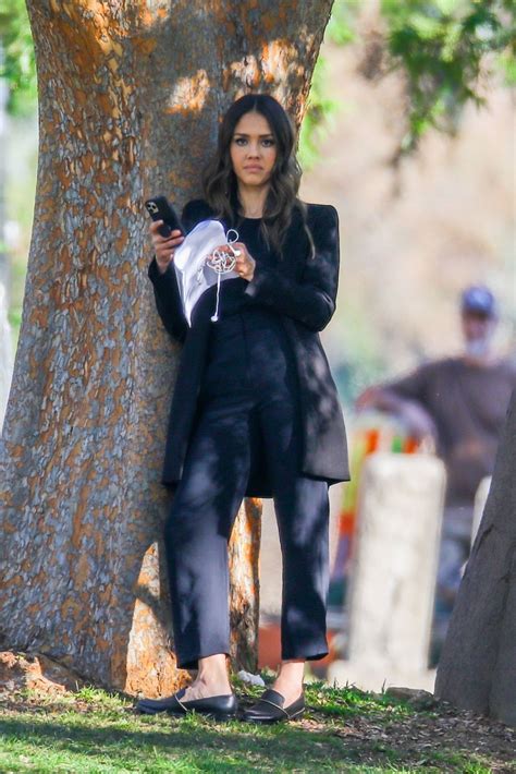 Jessica Alba - "L.A.'s Finest" Set in Pasadena 02/25/2020 • CelebMafia