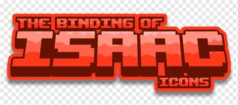 The Binding of Isaac: Rebirth Computer Icons Steam Mod, Edmund Mcmillen, text, orange, logo png ...