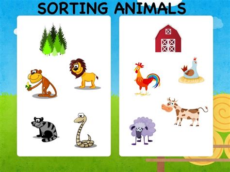 TinyTap | Sorting Animals | Math