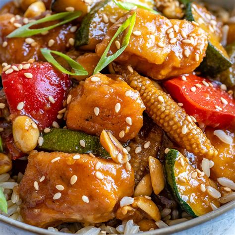 Crockpot Spicy Chinese Chicken | Clean Food Crush