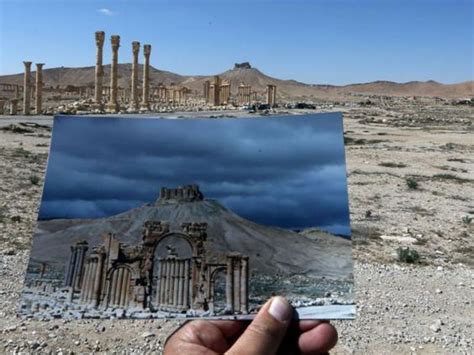 Palmyra: Photographer's powerful before and after photos show city's ...