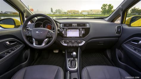 2016 Kia Rio 5-Door - Interior, Cockpit | HD Wallpaper #21