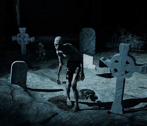 Cemetery Zombie Free Stock Photo - Public Domain Pictures
