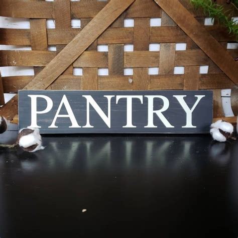 PANTRY Sign / Rustic Farmhouse Pantry Sign / Above Pantry Door | Etsy | Pantry sign, Farmhouse ...