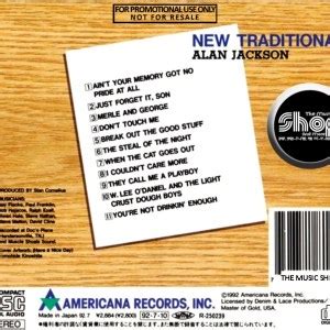 Alan Jackson - New Traditional (1987) CD