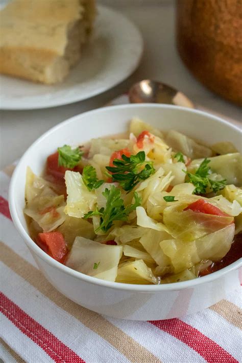 Super Easy Cabbage Soup - Sweet Pea's Kitchen