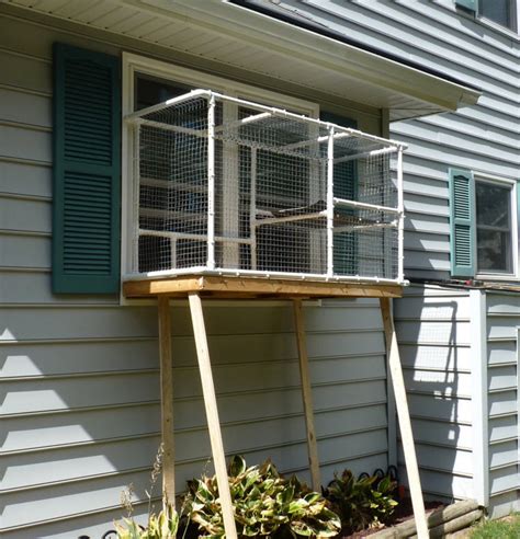 PVC Window Catio - petdiys.com