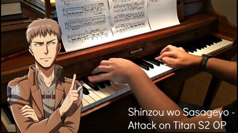 Shinzou wo Sasageyo - Attack on Titan S2 OP (Piano Cover) - YouTube