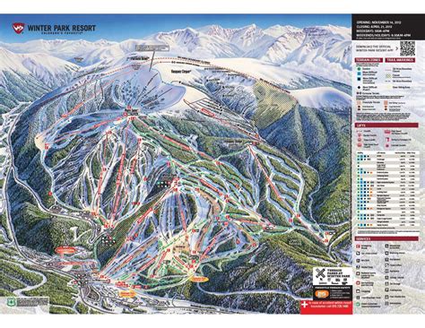 Winter Park Trail Map from winterparkresort.com/ - spatialdrift