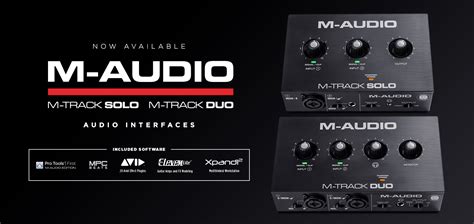 M-audio M-Track SOLO & DUO Audio Interface *New Arrivals* On The Way - Pro Audio Pakistan