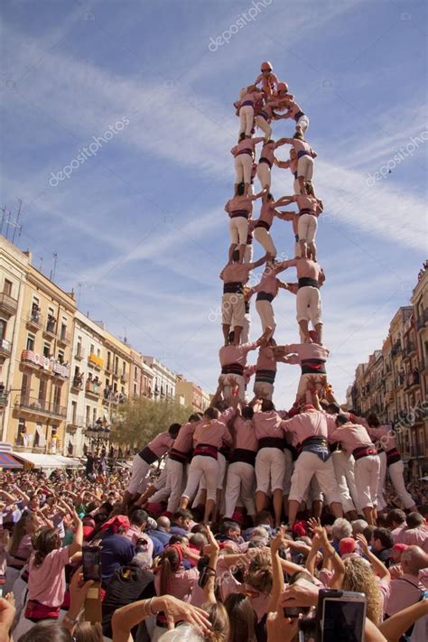 TARRAGONA, CATALONIA, SPAIN. 23 SEPTEMBER 2015. The Santa Tecla ...