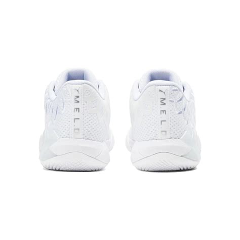 Puma LaMelo Ball MB.01 White Silver (GS)Puma LaMelo Ball MB.01 White ...